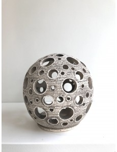 Ceramic Tea Light Candle Lanterns "Sphere"