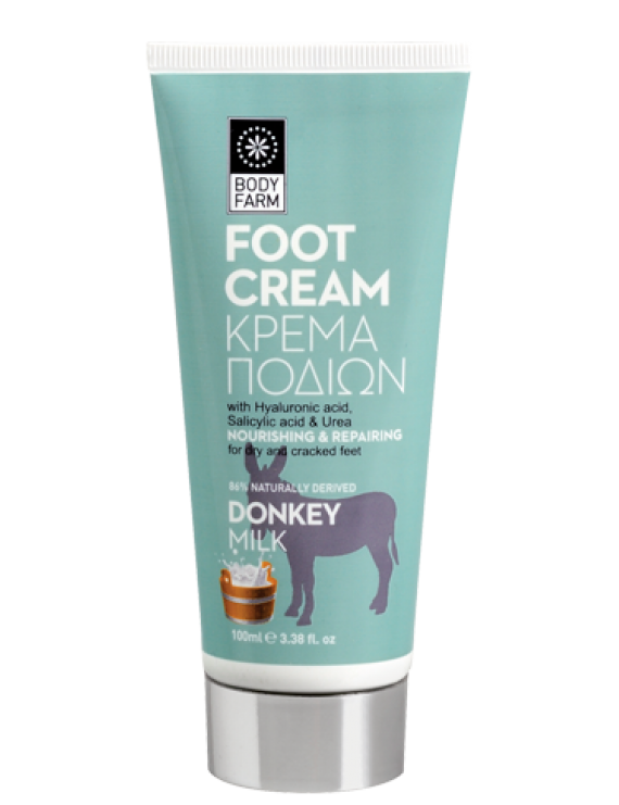 DONKEY MILK Foot Cream for cracked feet 100ml 