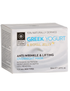 Anti Wringle and Lifting Overnight Mask Greek Yogurt 50ml