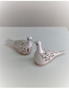 Decorative Ceramic Pigeon set