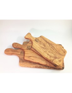 Olive wood Cutting Board with handle