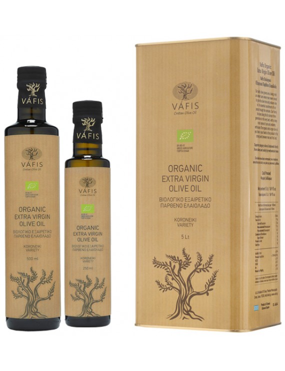 Vafis Organic  Extra Virgin Olive Oil 