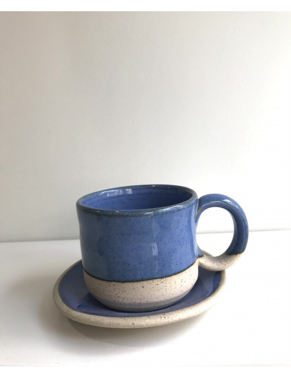 Handmade Cappuccino and tea cup